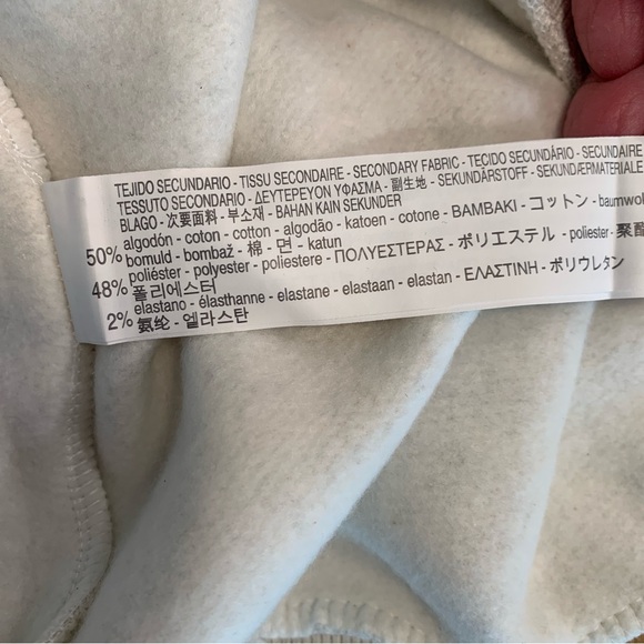 NWT Zara “OM🤍” Sweatshirt Size 13-14 Years - Picture 7 of 10